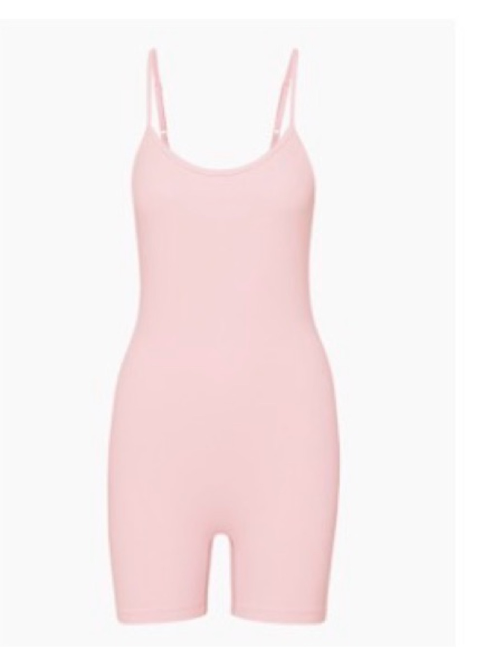Aritzia Blush Pink Seamless Shaping Bodysuit Romper